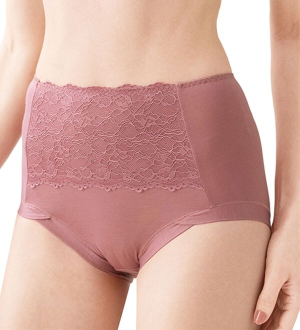 LAVIENNE（ラヴィエンヌ）の「お腹の冷えから守る！ひみつの温もり綿混ショーツ　単品（ショーツ）」｜詳細画像