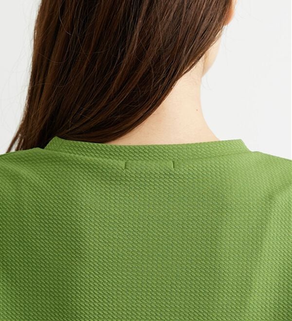 BELLUNA（ベルーナ）の「ポコポコ素材ふんわり袖チュニック（チュニック）」｜詳細画像