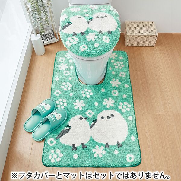 「トイレタリー　シマエナガ（トイレマット）」｜詳細画像