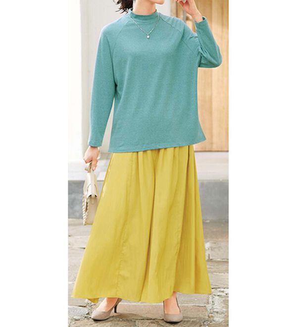 LAVIENNE（ラヴィエンヌ）の「すっきり上品見えスカーチョ（ワイドパンツ・ガウチョ）」｜詳細画像