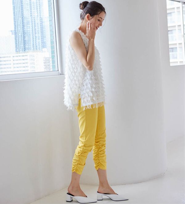 RANAN（ラナン）の「カットジャカードブラウス（ブラウス）」｜詳細画像