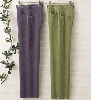 ルフラン（ルフラン）の「【２本組】きれいめコーデュロイパンツ＜ベルガーラ＞（フルレングスパンツ）」｜2本組