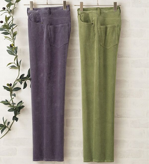 ルフラン（ルフラン）の「【２本組】きれいめコーデュロイパンツ＜ベルガーラ＞（フルレングスパンツ）」｜2本組