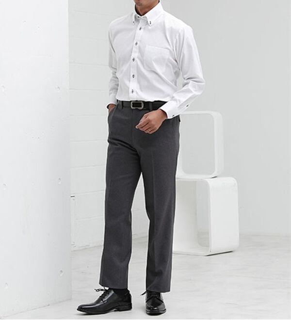 「【５枚セット】品質自慢！形態安定メンズワイシャツ（メンズワイシャツ）」｜詳細画像