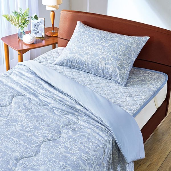 「シルクタッチ冷感軽寝具（敷パッド）」｜詳細画像