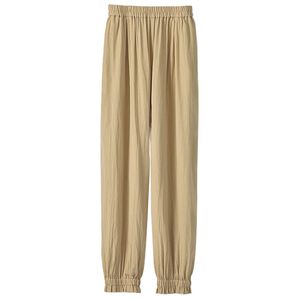 BELLUNA（ベルーナ）の「風が通り抜けるダブルガーゼ素材イージーパンツ（その他パンツ）」｜詳細画像