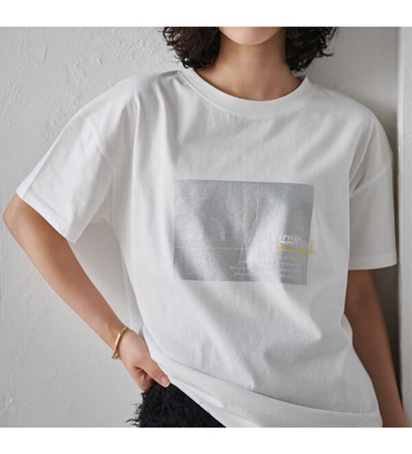 RANAN（ラナン）の「ロゴプリントTシャツ（Tシャツ）」｜詳細画像