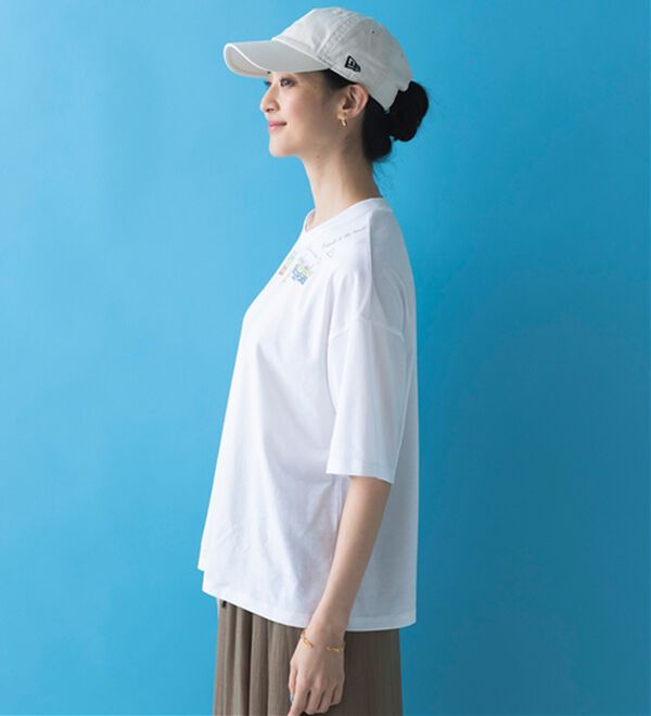 「＜Ｄｉｓｎｅｙ＞綿混素材ゆるっとＴシャツ（カットソー）」｜詳細画像