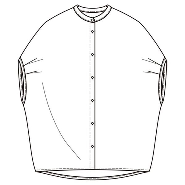 BELLUNA（ベルーナ）の「コットンリネンドットプリントゆるブラウス（ブラウス）」｜詳細画像