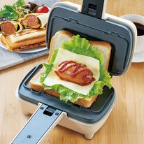「ハーフホットサンドメーカー（キッチン家電・調理家電）」