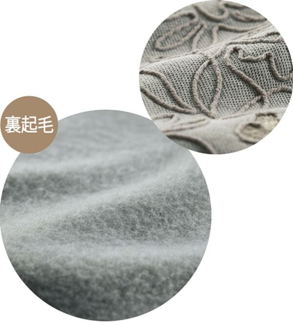 BELLUNA（ベルーナ）の「＜＆ｃｏｃｏｃｈｉ＞刺しゅう使い裏起毛かのこトレーナー（カットソー）」｜詳細画像