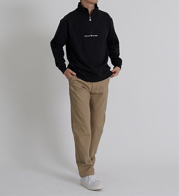 「＜アーノルド　パーマー＞着回し自在！ハーフジップトレーナー（メンズトレーナー）」｜詳細画像