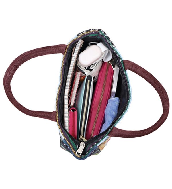 「ゴブラン織り風ミニトート（トートバッグ）」｜詳細画像