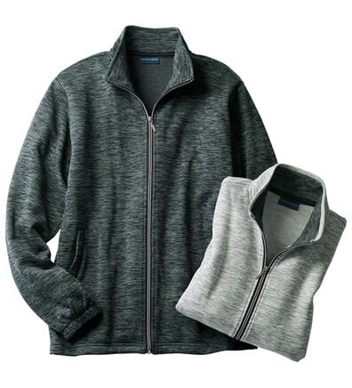 「裏起毛スタンドジャケット（メンズジャケット）」