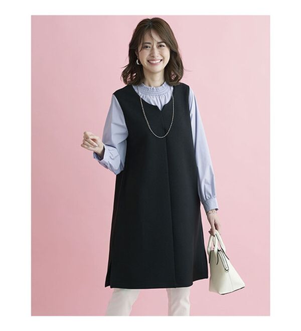 BELLUNA（ベルーナ）の「コーデ済み！お洒落ジャンパースカート（ジャンパースカート）」｜詳細画像