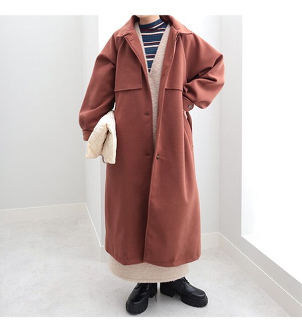 Y's 25ss ドレープデザイン ウール ロングコート Y's 25ss ドレープデザイン ウール ロングコート アレンジカラー