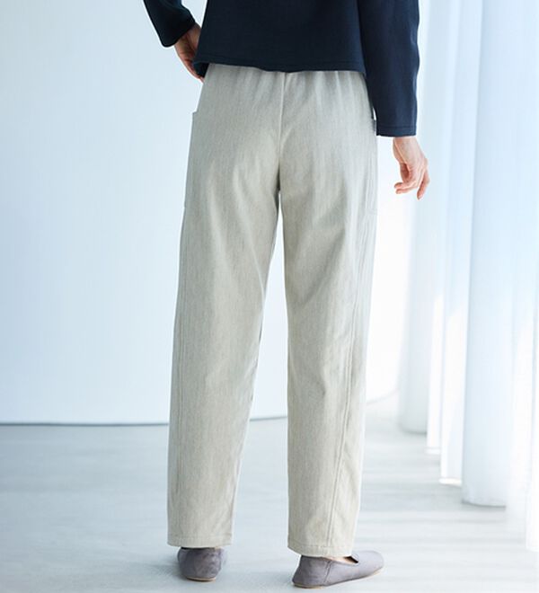 BELLUNA（ベルーナ）の「《ＨｕｇＲｅａｍコットン》セミカーブパンツ（フルレングスパンツ）」｜詳細画像