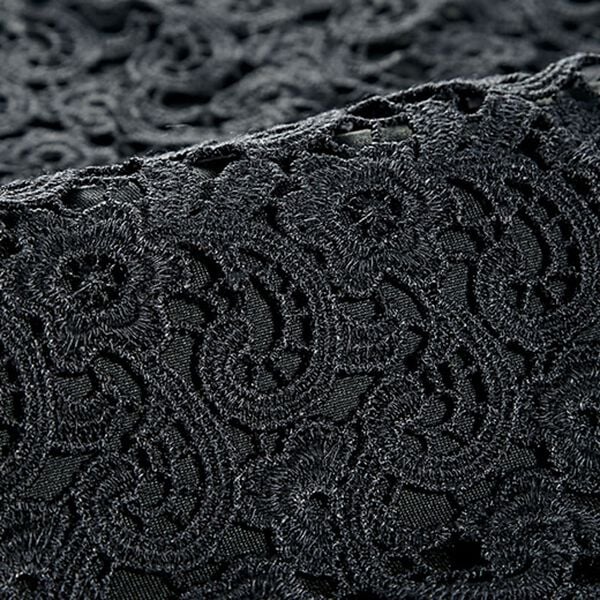 be Blumarine ブラウス カットソー 半袖 レースデザイン XS 黒 トップス レディース 夏 春 半袖 レース レースブラウス レース