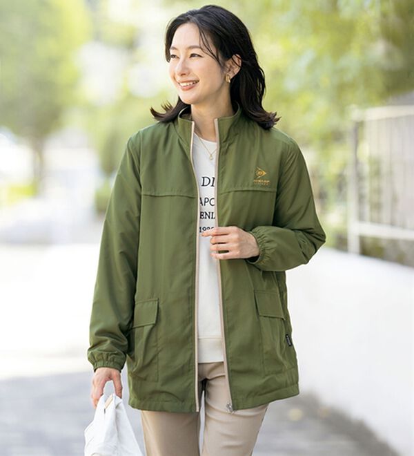 ルフラン（ルフラン）の「【ダンロップリファインド】嬉しい機能付！裏フリースブルゾン（ブルゾン）」｜詳細画像