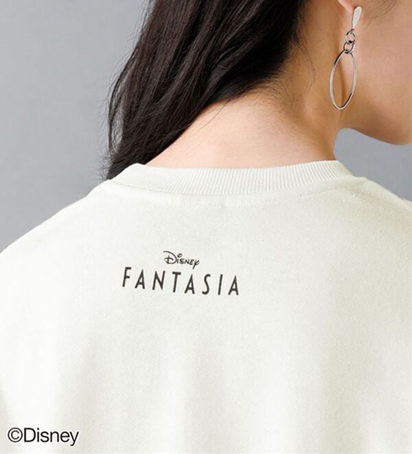 BELLUNA（ベルーナ）の「＜Ｄｉｓｎｅｙ＞【ミッキー】Ｆａｎｔａｓｉａサガラ刺しゅうトレーナー（トレーナー・スウェット）」｜詳細画像