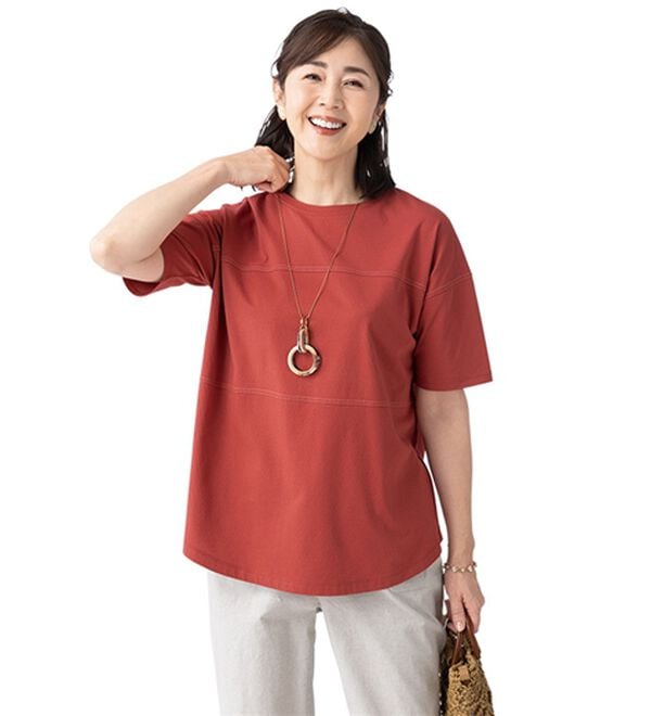 ルフラン（ルフラン）の「【４色組】ひんやり＊キシリトールＴシャツ（Tシャツ）」｜詳細画像