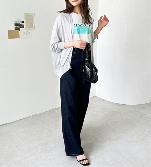 GeeRA（ジーラ）の「【冷房対策に】ひんやりUV対策！ドルマンカーディガン（ニットカーディガン）」｜詳細画像