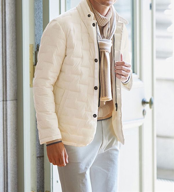 「１着２役の上品ポケッタブルジャケット（メンズジャケット）」｜詳細画像