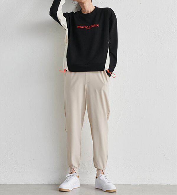 RANAN（ラナン）の「切替デザインプルオーバー＜ｍａｒｉｅ　Ｃｌａｉｒｅ　ＳＰＯＲＴ＞（カットソー）」｜詳細画像