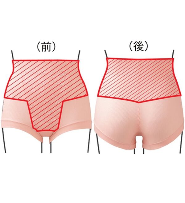 LAVIENNE（ラヴィエンヌ）の「【５色組】毎日はきたいさらさら綿混骨盤ショーツ（ショーツ）」｜詳細画像