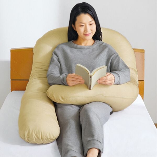 「包み込まれる幸せＵ字抱き枕（枕）」｜詳細画像