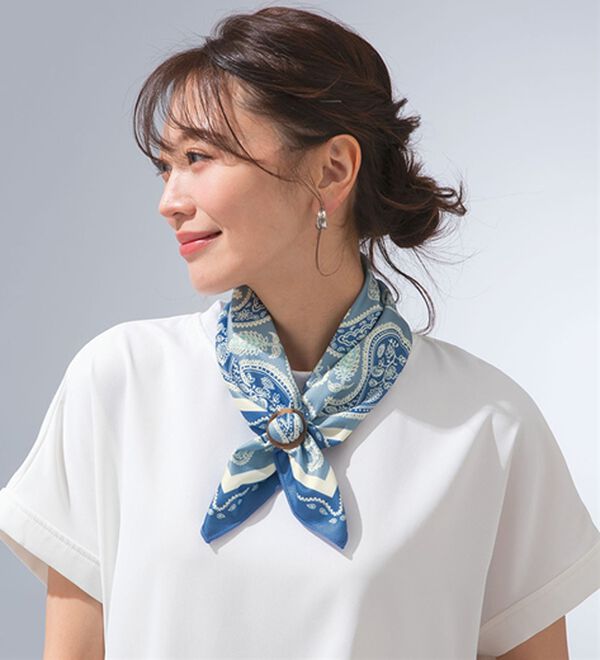 LAVIENNE（ラヴィエンヌ）の「涼感ひんやりスカーフ（その他下着・インナーウェア）」｜詳細画像