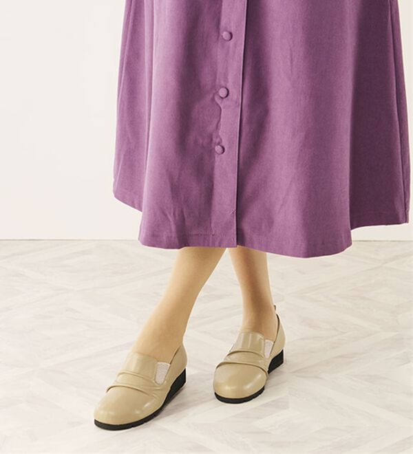 ルフラン（ルフラン）の「ラシーナコンフォート　外反母趾対応レザースリッポン（スリッポン）」｜詳細画像