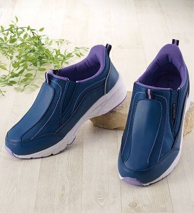 「スッと履ける軽量快適ウォーキングシューズ（スリッポン）」