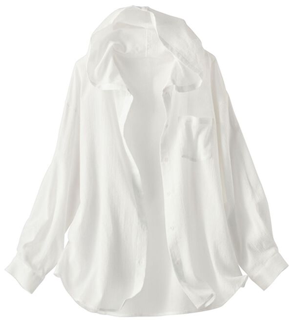 BELLUNA（ベルーナ）の「《ＨｕｇＲｅａｍコットン》冷房対策パーカー（パーカー）」｜詳細画像