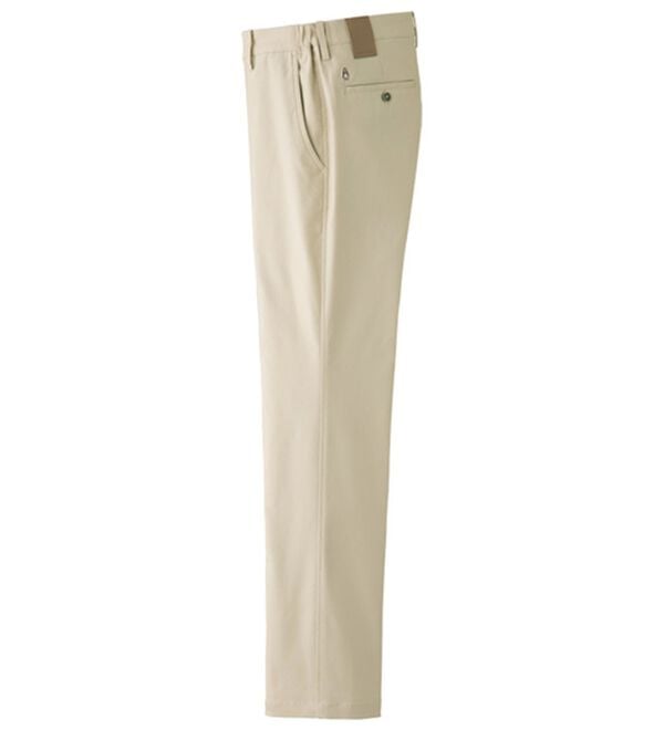 「＜ハッシュパピー＞らくらくデザインひんやりパンツ（メンズチノパンツ）」｜ライトグレー