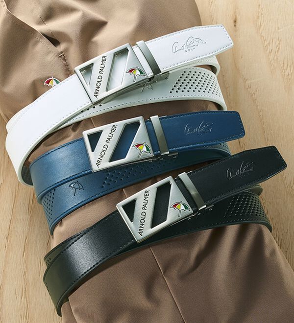「＜アーノルド　パーマー＞パンチングメッシュベルト（メンズベルト）」｜詳細画像