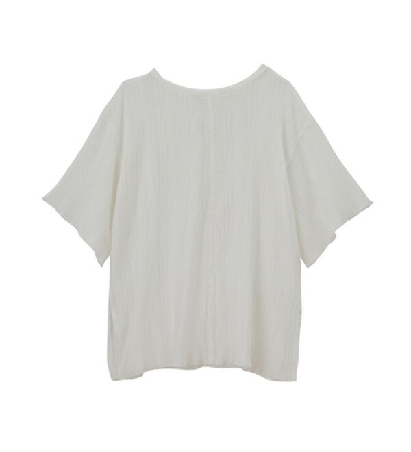 GeeRA（ジーラ）の「前後２ＷＡＹシアーＴシャツブラウス（ブラウス）」｜詳細画像