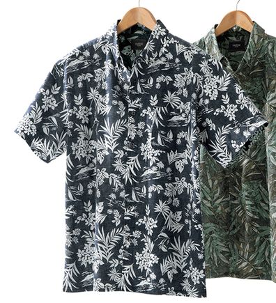 「大人デザインの涼感リゾートシャツ（メンズシャツ）」