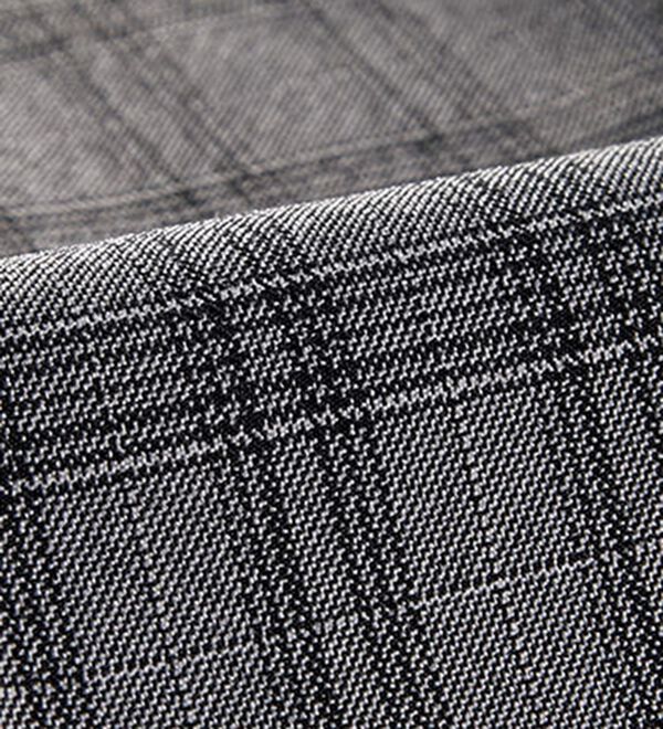 BELLUNA（ベルーナ）の「ウーリッシュ素材ウエスト釦ワイドパンツ（ワイドパンツ・ガウチョ）」｜詳細画像