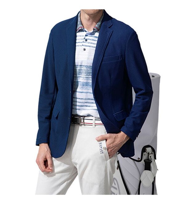 「＜ダンロップ・リファインド＞アクティブテーラードカーディガン（メンズカーディガン）」｜詳細画像