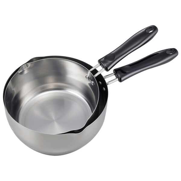 「日本製ゆきひら鍋２点セット（１６・１８ｃｍ）（鍋・フライパン）」｜詳細画像