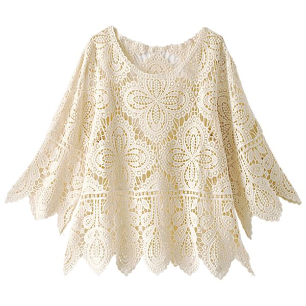 BELLUNA（ベルーナ）の「この夏欲しい！クロシェ風ブラウス（ブラウス）」｜詳細画像