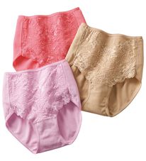 LAVIENNE（ラヴィエンヌ）の「【３色組】選べるこだわり綿混ショーツ（birthdaycampaign）」