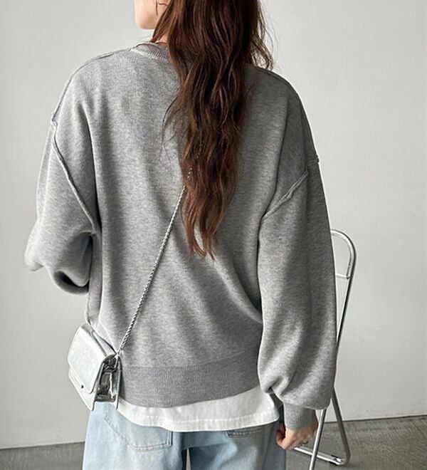 GeeRA（ジーラ）の「【U.S. POLO ASSN.】スウェットライクニット（ニット・セーター）」｜詳細画像