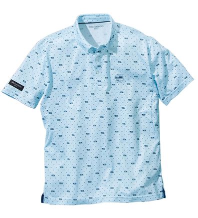 「＜トランスコンチネンツゴルフ＞ドライゴルフポロシャツ（メンズポロシャツ）」