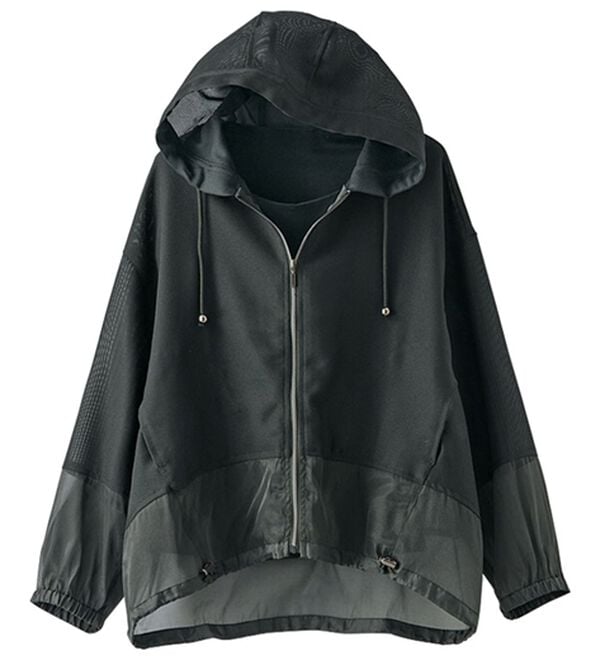 BELLUNA（ベルーナ）の「コロンと可愛いメッシュ素材パーカー（その他ジャケット）」｜詳細画像