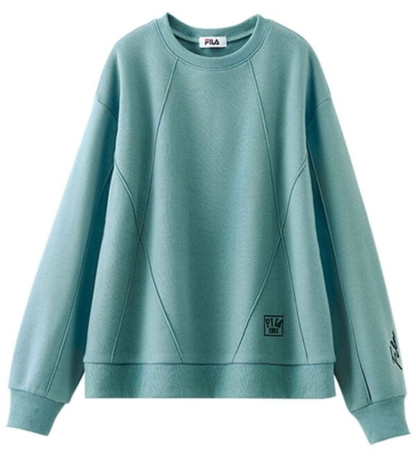 BELLUNA（ベルーナ）の「＜ＦＩＬＡ＞裏起毛ピンタックデザインプルオーバー（カットソー）」｜詳細画像