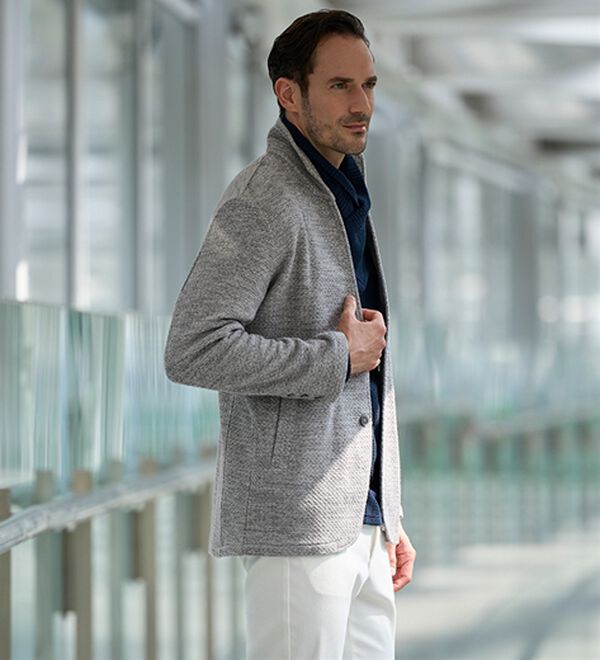 「＜コムルヴァン・オム＞男前！スタンドジャケット（メンズジャケット）」｜詳細画像