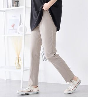 Viola e Viola（ヴィオラ エ ヴィオラ）の「すっきり楽ちんチュニックパンツ（フルレングスパンツ）」｜ライトグレー