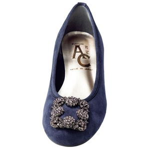 BELLUNA（ベルーナ）の「キラッとモチーフ日本製パンプス（パンプス）」｜ネイビー